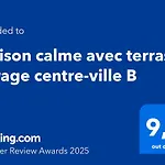 Maison Calme Avec Terrasse Garage Centre-Ville B